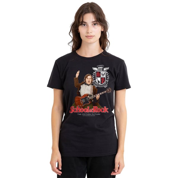 School of Rock Unisex Adult The Teacher Is In T-Shirt