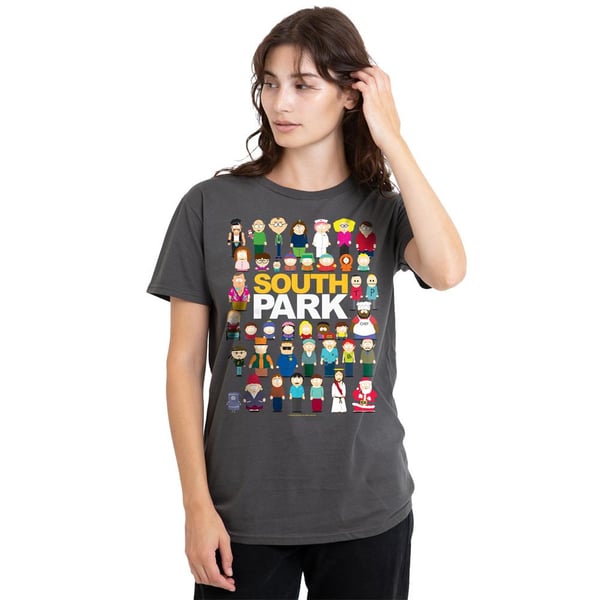 South Park Unisex Adult Full Cast T-Shirt