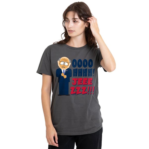 South Park Unisex Adult Oh Jeez T-Shirt