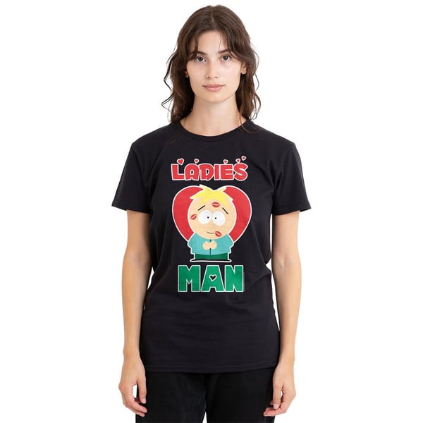 South Park Unisex Adult Ladies Man Butters Valentine`s Day T-Shirt