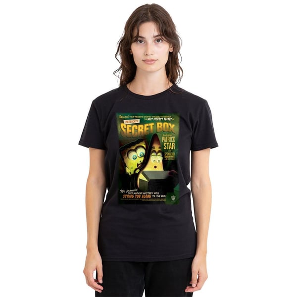 SpongeBob SquarePants Unisex Adult Patrick´s Secret Box T-Shirt
