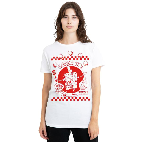 SpongeBob SquarePants Unisex Adult Order Up! T-Shirt