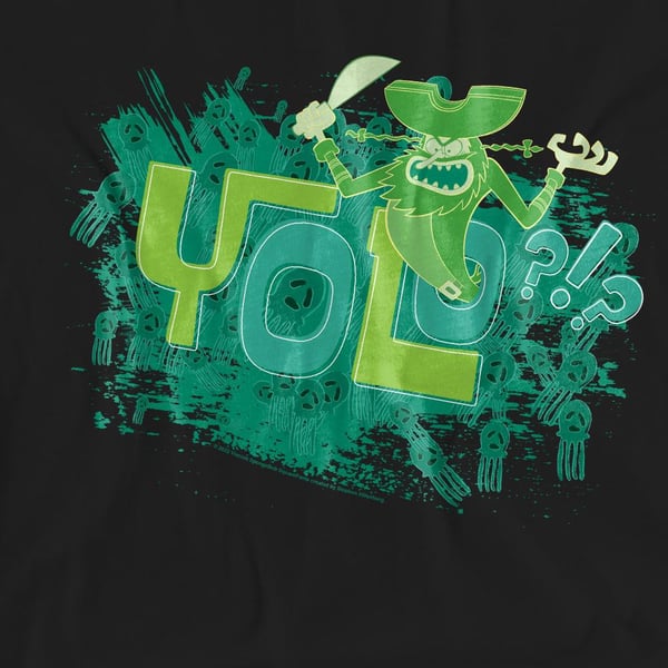 SpongeBob SquarePants Unisex Adult Yolo?!? T-Shirt