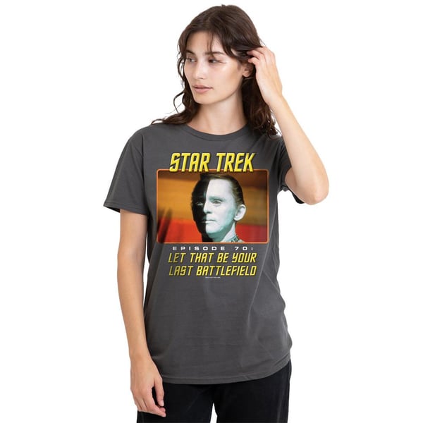 Star Trek Unisex Adult Last Battlefield T-Shirt