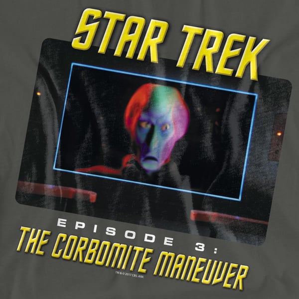 Star Trek Unisex Adult The Corbomite Maneuver T-Shirt