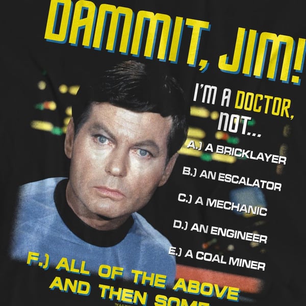 Star Trek Unisex Adult All of the Above T-Shirt