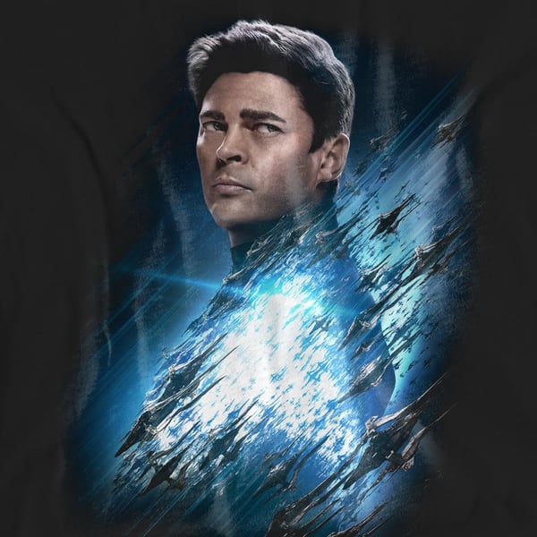 Star Trek Beyond Unisex Adult Bones Poster T-Shirt