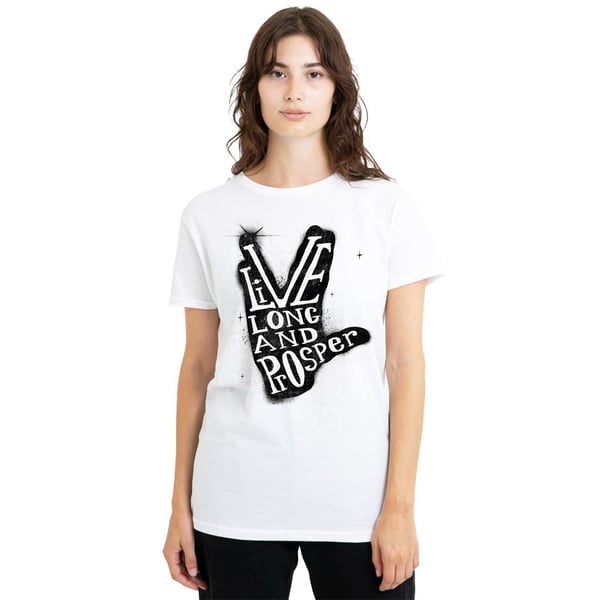 Star Trek Beyond Unisex Adult Prosper Hand T-Shirt