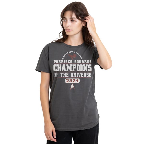 Star Trek Unisex Adult Champions T-Shirt