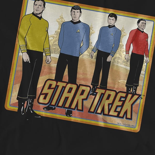 Star Trek Unisex Adult Classic T-Shirt