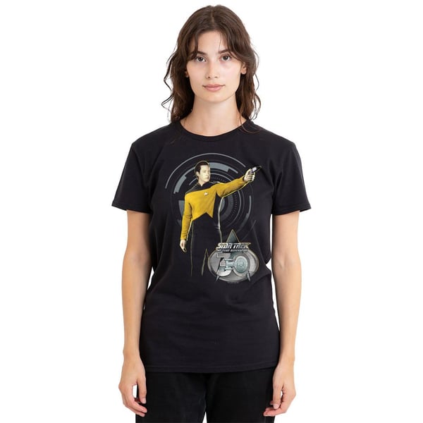 Star Trek Unisex Aikuisten 30 Data T-paita