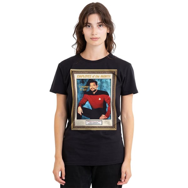 Star Trek Unisex Adult Employee of the Month T-Shirt