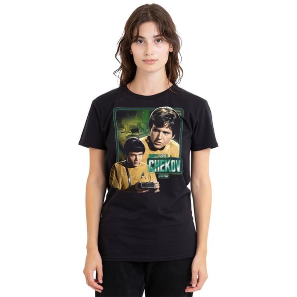 Star Trek Unisex Adult Chekov T-Shirt