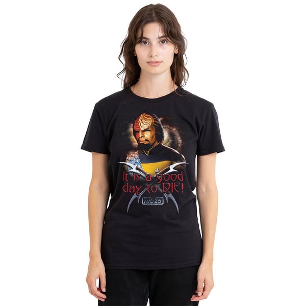 Star Trek Unisex Adult Good Day to Die T-Shirt