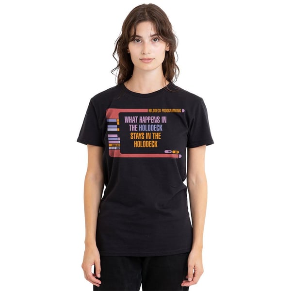 Star Trek Unisex aikuisten Holodeck Secrets T-paita