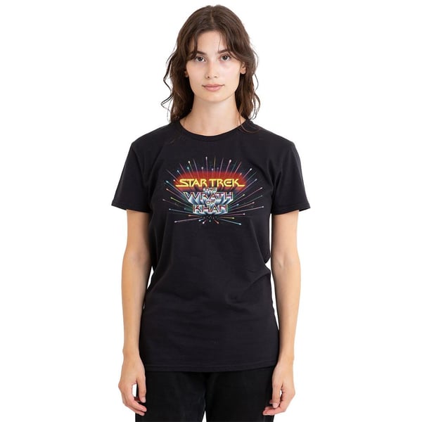 Star Trek Unisex Adult Khan Logo T-Shirt