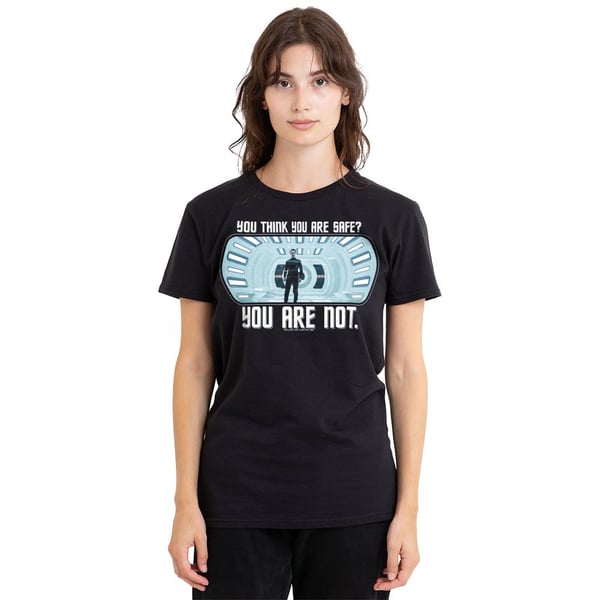 Star Trek: Into Darkness Unisex Adult Not Safe T-Shirt