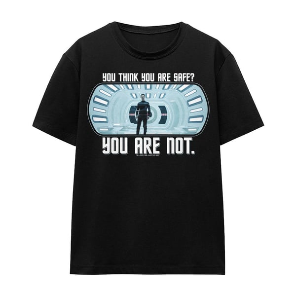 Star Trek: Into Darkness Unisex Adult Not Safe T-Shirt
