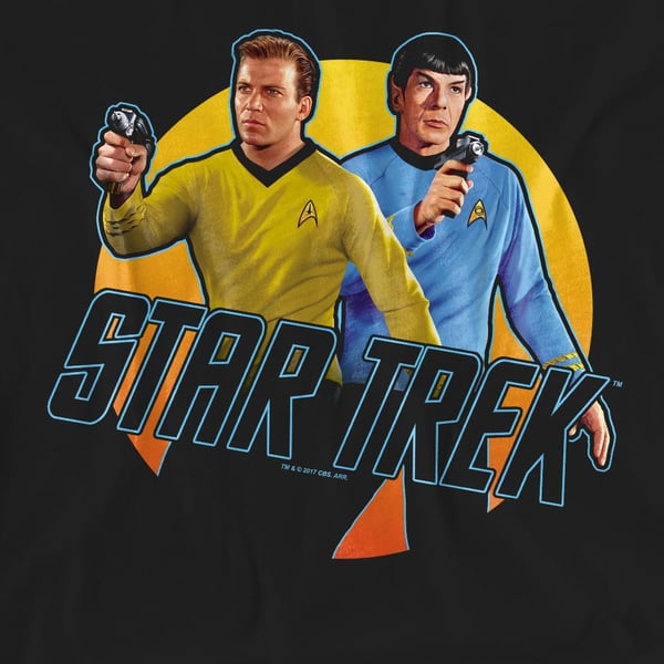 Star Trek Unisex Adult Phasers Ready T-Shirt