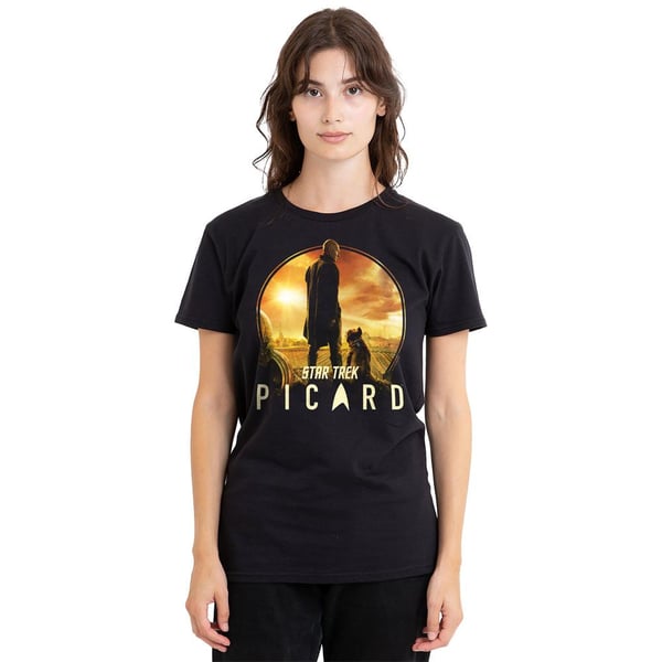 Star Trek: Picard Unisex Adult A Man and His Dog T-Shirt