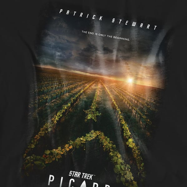 Star Trek: Picard Unisex Adult Poster T-Shirt