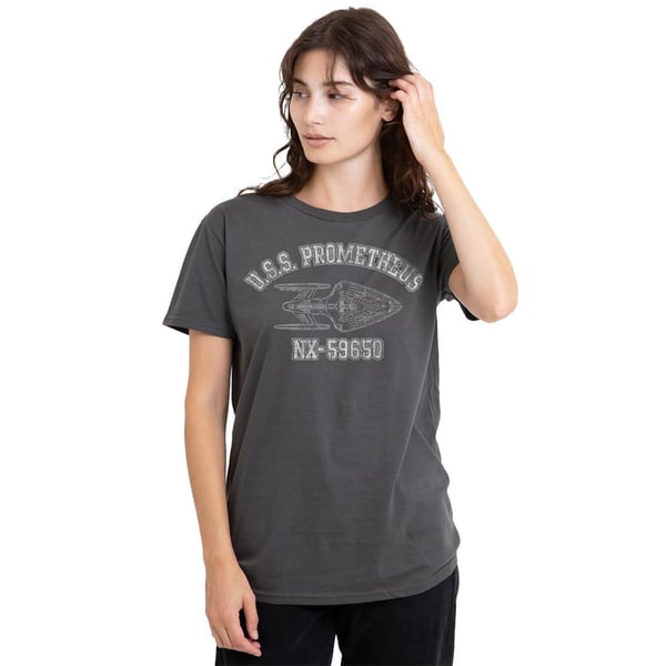 Star Trek Unisex Adult Prometheus Athletic T-Shirt