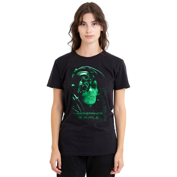 Star Trek Unisex Adult Resistance is Futile T-Shirt