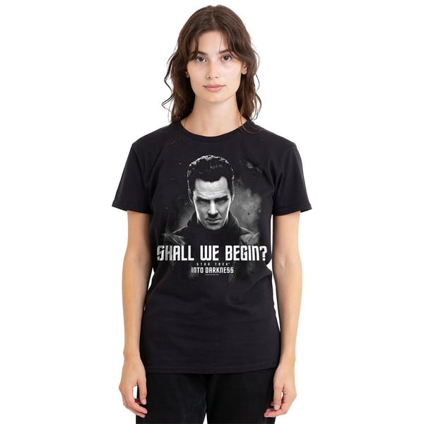 Star Trek: Into Darkness Unisex Adult Shall We Begin T-Shirt