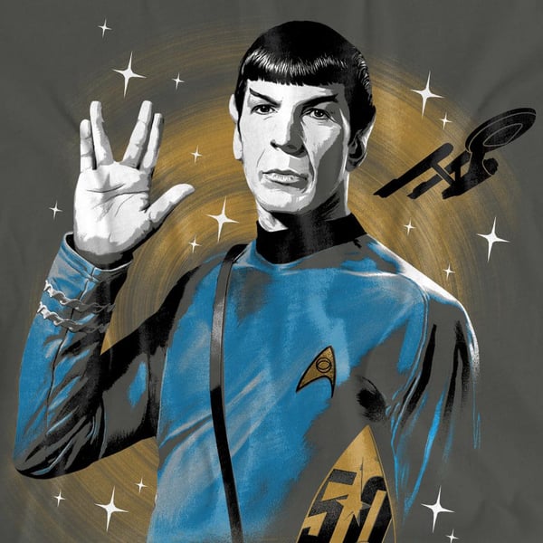 Star Trek Unisex Adult Prosper Space T-Shirt