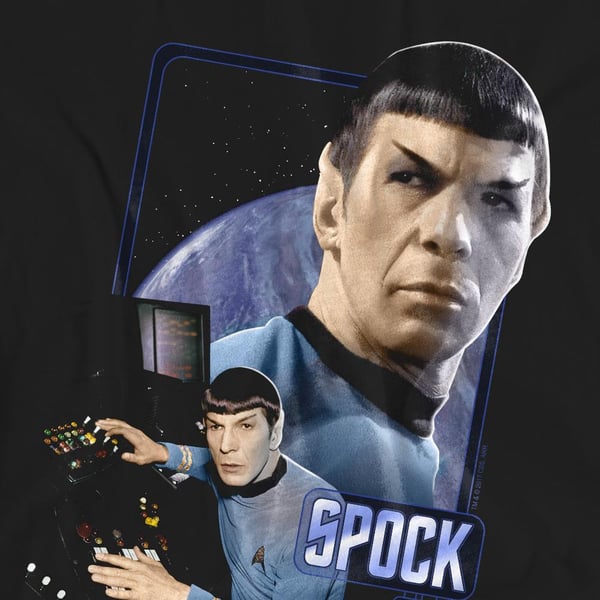 Star Trek Unisex Adult Spock T-Shirt