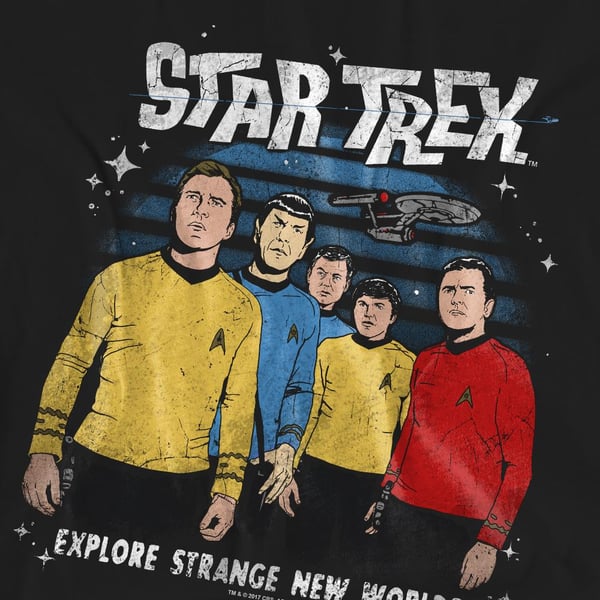 Star Trek Unisex Adult Strange New World T-Shirt