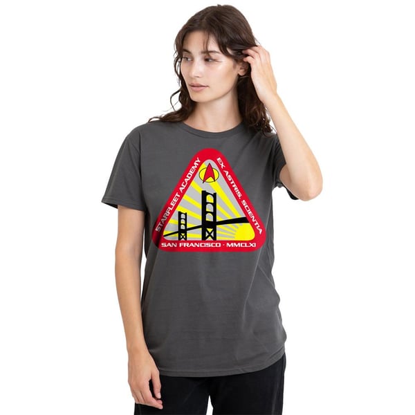 Star Trek Unisex Adult Starfleet Academy T-Shirt