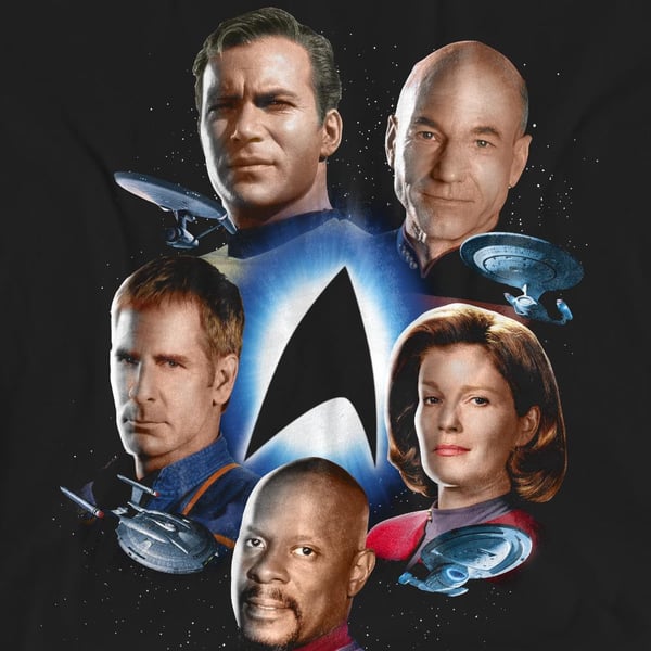 Star Trek Unisex Adult Starfleet´s Finest T-Shirt