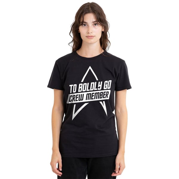 Star Trek Unisex Adult The Next Generation Crew Member T-Shirt