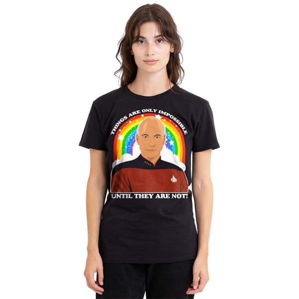 Star Trek: The Next Generation Unisex Adult Impossible T-Shirt