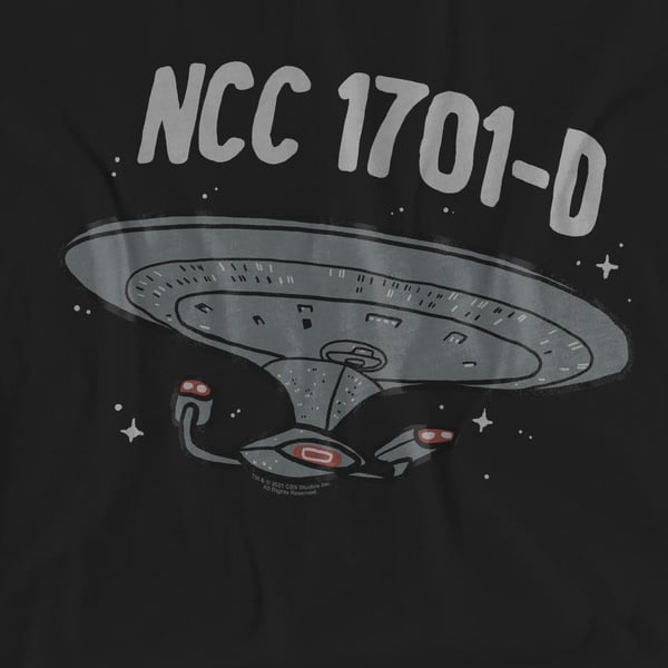 Star Trek Unisex Adult The Next Generation T-Shirt