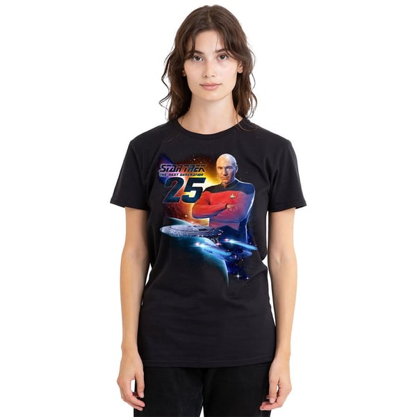 Star Trek Unisex Adult The Next Generation 25 T-Shirt