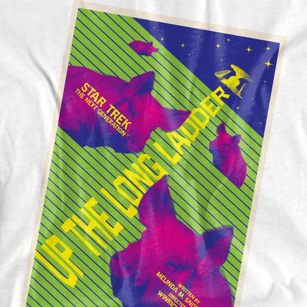 Star Trek Unisex Adult The Next Generation Season 2 Episode 18 T-Shirt