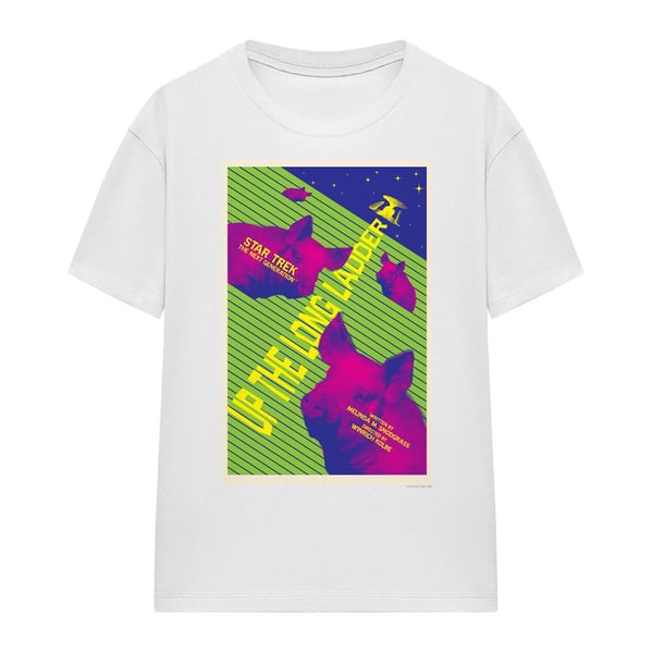 Star Trek Unisex Adult The Next Generation Season 2 Episode 18 T-Shirt