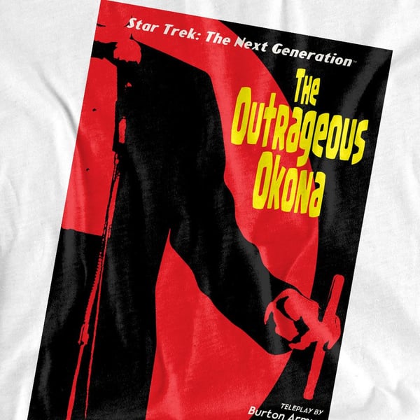 Star Trek Unisex Adult The Next Generation Season 2 Episode 4 T-Shirt