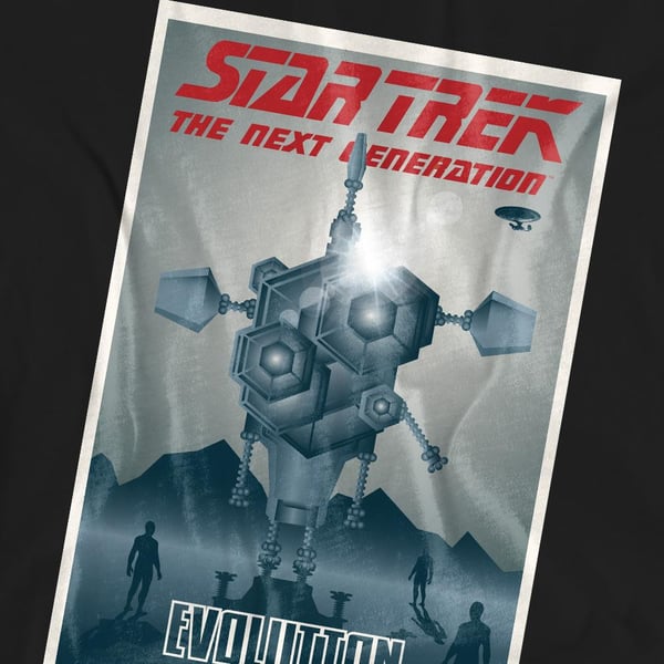 Star Trek Unisex Adult The Next Generation Season 3 Episode 1 T-Shirt