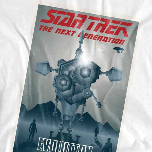 Star Trek Unisex Adult The Next Generation Season 3 Episode 1 T-Shirt