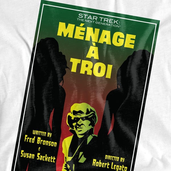 Star Trek Unisex Adult The Next Generation Season 3 Episode 24 T-Shirt