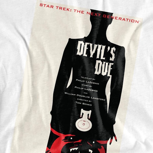 Star Trek Unisex Adult The Next Generation Season 4 Episode 13 T-Shirt