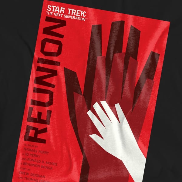 Star Trek Unisex Aikuisten The Next Generation Kausi 4 Jakso 7 T-paita