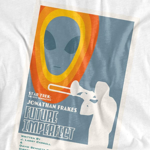 Star Trek Unisex Adult The Next Generation Season 4 Episode 8 T-Shirt