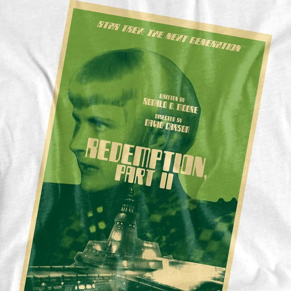 Star Trek Unisex Adult The Next Generation Season 5 Episode 1 T-Shirt