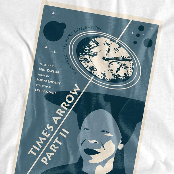 Star Trek Unisex Adult The Next Generation Season 6 Episode 1 T-Shirt