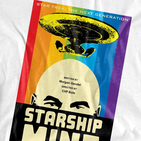Star Trek Unisex Adult The Next Generation Season 6 Episode 18 T-Shirt