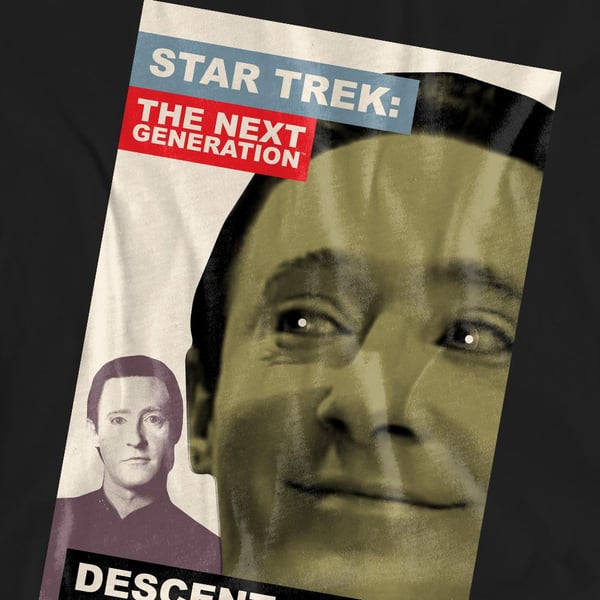Star Trek Unisex Adult The Next Generation Season 7 Episode 1 T-Shirt